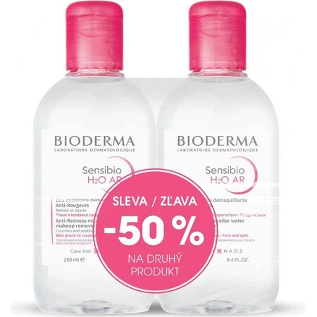 BIODERMA Sensibio H2O AR FESTIVAL 2×250 мл: ціни та характеристики