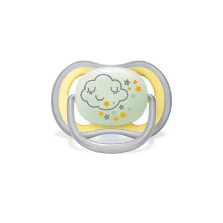 Avent Ultra Air Night, манекен, силіконовий, ортодонтичний, з темним обідком, унісекс, SCF376/01, після 18 місяців, 2 манекена: ціни та характеристики