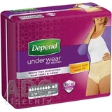 DEPEND MAXIMUM S/M для жінок 1×10 шт, еластичні трусики, обхват стегон 75-105 см