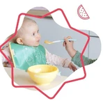 Badabulle Набор из 5 мисок с крышками, 3 лиики и 1 примесь: цены и характеристики