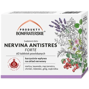 Нервина Антистресс Produkty Bonifraterskie Nervina Antistres, 60 таблеток