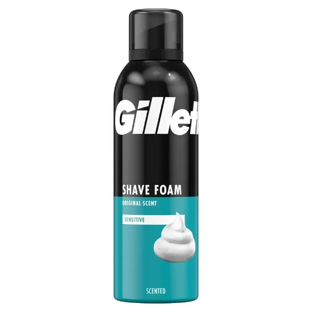 Gillette, Пена для бритья для чувствительной кожи, 200 мл: цены и характеристики