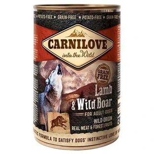 Carnilove Консервы из дикого мяса ягненка и кабана 400 г