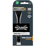 Бритва Wilkinson Sword Quattro Essential Precision Trimmer + 1 сменная головка