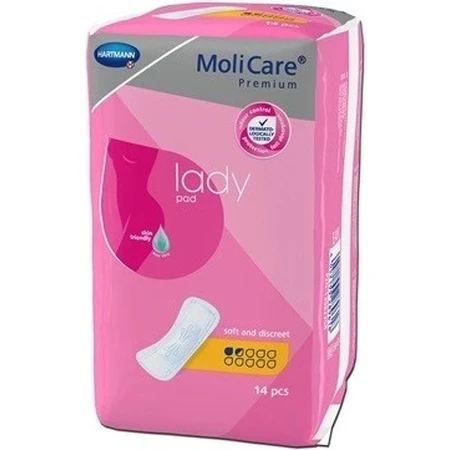 Hartmann MoliCare Premium жіночі прокладки 1,5 краплі 1×14 шт, прокладки від нетримання: ціни та характеристики