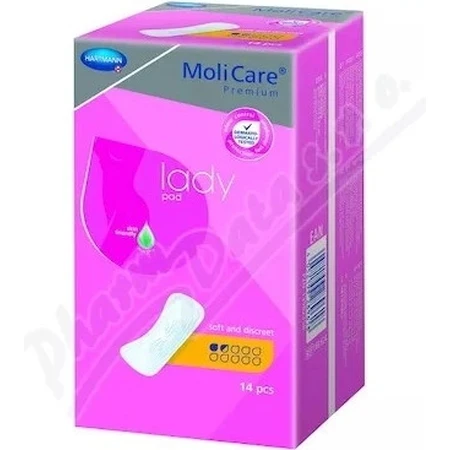 Hartmann MoliCare Premium жіночі прокладки 1,5 краплі 1×14 шт, прокладки від нетримання: ціни та характеристики