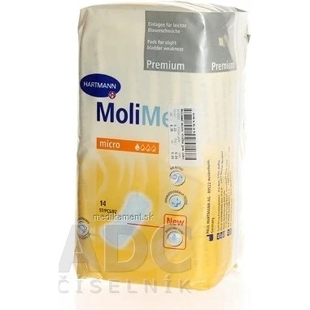 Hartmann MoliCare Premium жіночі прокладки 1,5 краплі 1×14 шт, прокладки від нетримання: ціни та характеристики