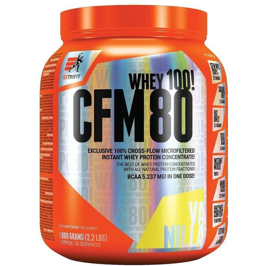 Extrifit CFM Instant Whey 80 Vanilla 1000 г: цены и характеристики
