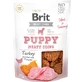Макарони Brit Jerky Puppy Turkey Turkey Meaty Coins для телят 80 г