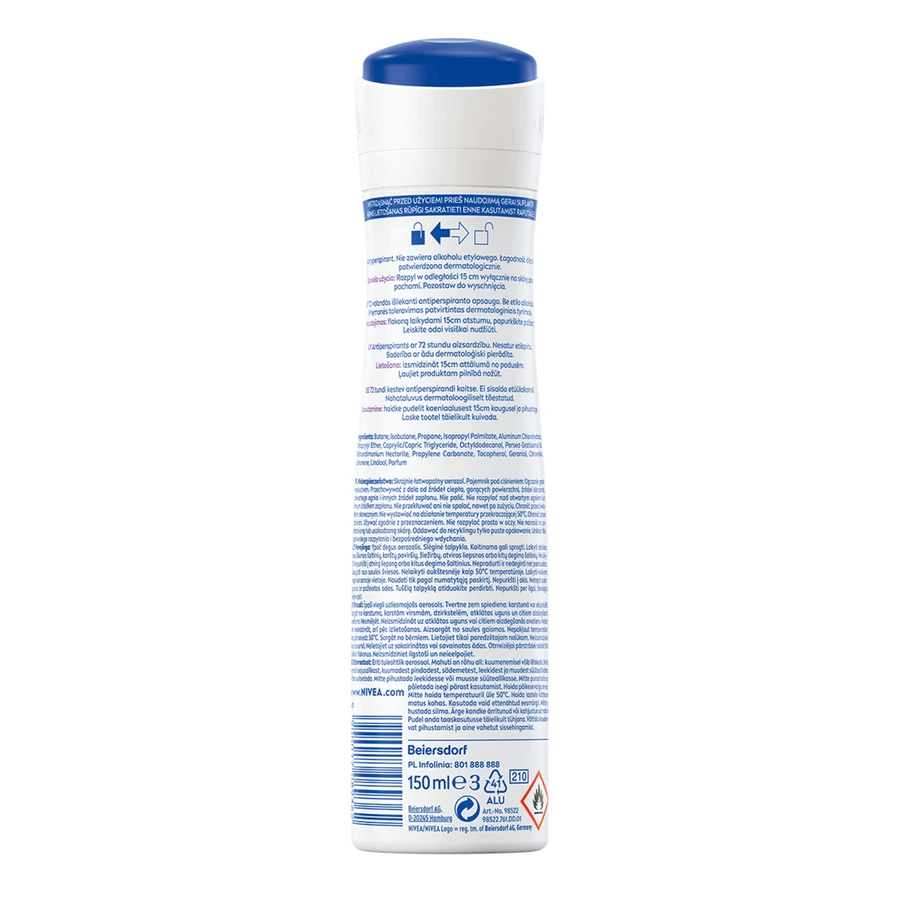 Антиперспирант Nivea Fresh Sensation, 150 мл: цены и характеристики