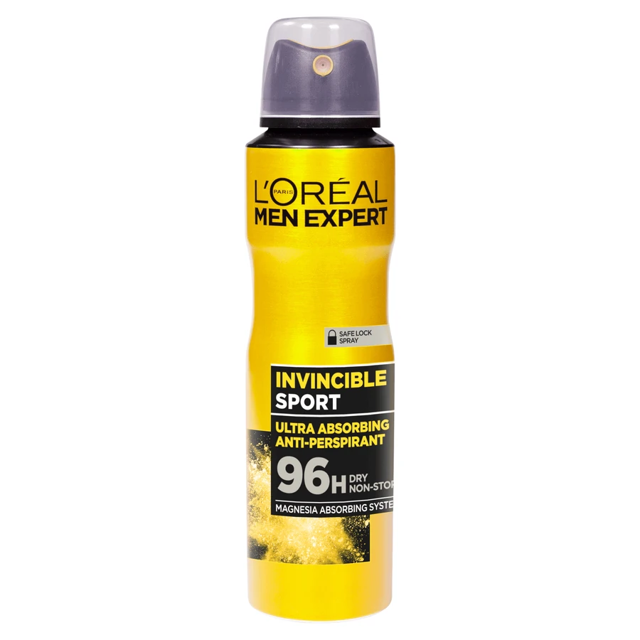 L Oreal Paris Men Expert Invincible Спортивний антиперспірант, 150 мл: ціни та характеристики