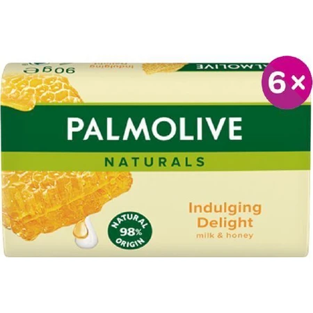 Молочно-медове мило Palmolive Naturals 6 х 90 г: ціни та характеристики