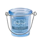 Emocio Glass Blue Sea salt & Coconut ароматическая свеча 1×1 шт, размер 49 x 66 мм: цены и характеристики