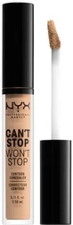 NYX Professional Makeup Консилер для макіяжу Can't Stop Won't Stop - відтінок 07 Natural 3.5 мл