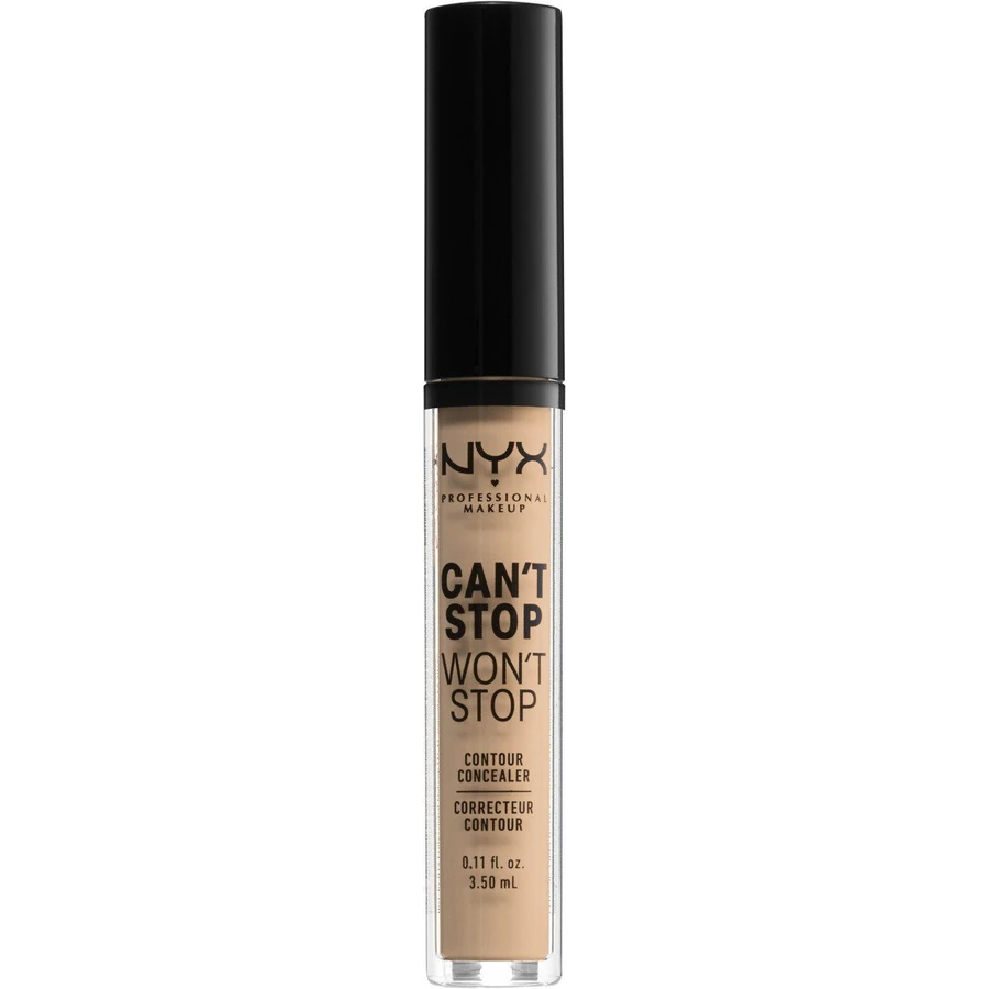 NYX Professional Makeup Консилер для макіяжу Can't Stop Won't Stop - відтінок 07 Natural 3.5 мл: ціни та характеристики