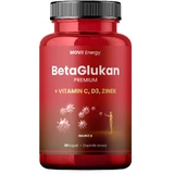 MOVit Energy BetaGlucan 350 мг + витамин C, D3, цинк PREMIUM 60 капсул