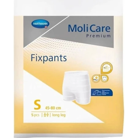 Hartmann MoliCare Premium Fixpants long leg S 1×5 шт, фиксированные штанишки (45-80 см): цены и характеристики