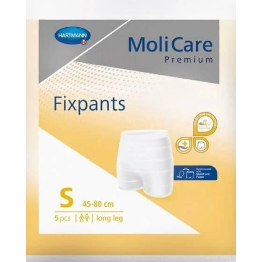 Hartmann MoliCare Premium Fixpants long leg S 1×5 шт, фиксированные штанишки (45-80 см): цены и характеристики