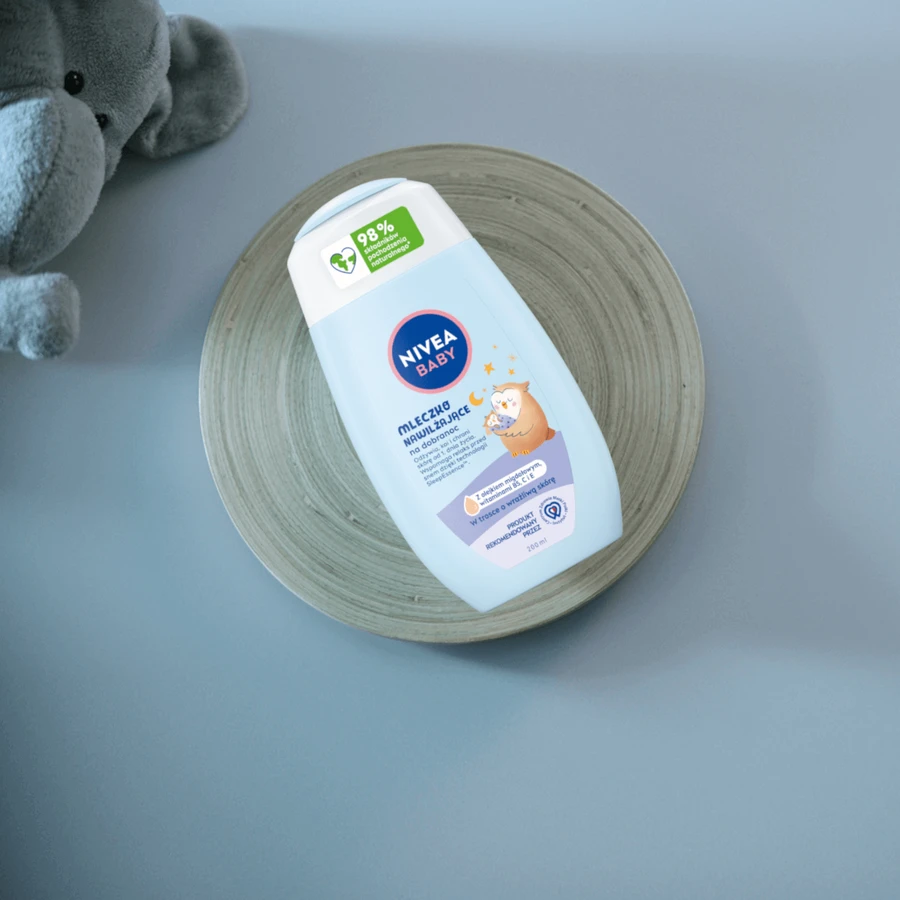 Зволожуючий молочко Nivea для немовлят перед сном, 200 мл: ціни та характеристики