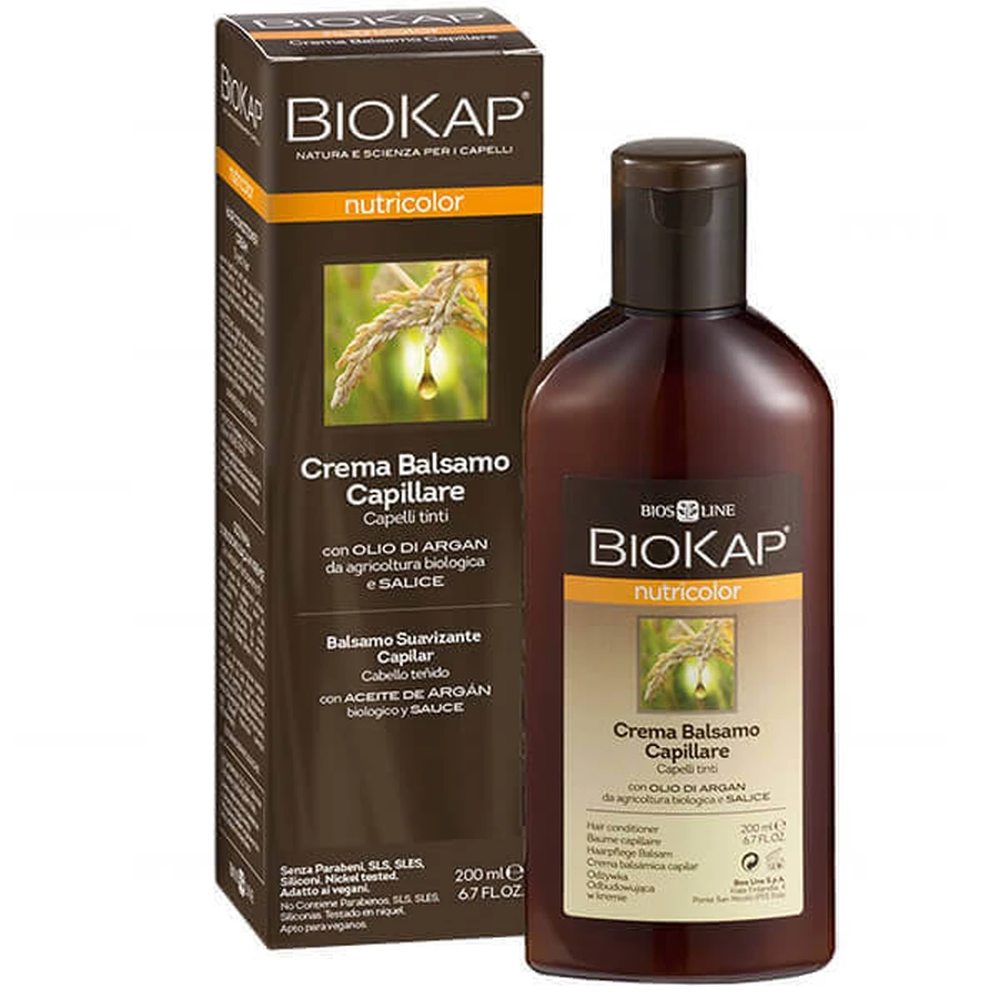 Biokap Nutricolor, крем-кондиционер для окрашенных волос, 200 мл: цены и характеристики