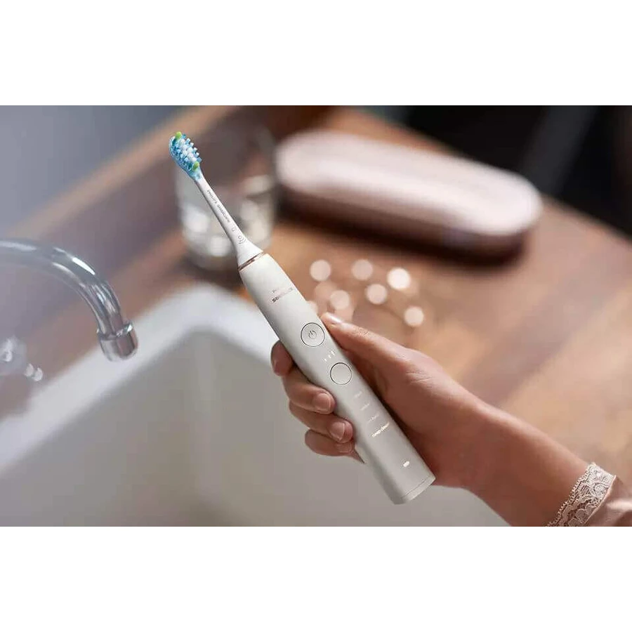 Електрична зубна щітка Philips Sonicare DiamondClean 9000 Sonic з додатком HX9911/94: ціни та характеристики