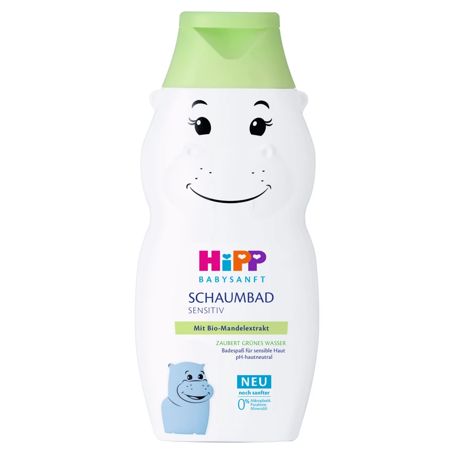 HiPP Babysanft Пена для ванны, с первого дня жизни, бегемот, 300 мл: цены и характеристики