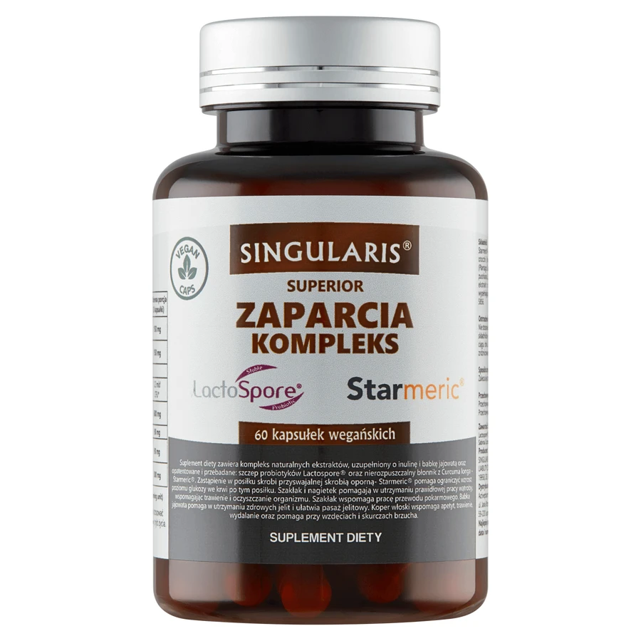 Singularis Superior Constipation Complex, 60 веганских капсул: цены и характеристики