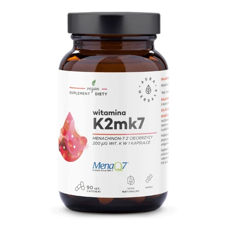 Aura Herbals Витамин K2MK7 MenaQ7 200 г, 90 капсул КОРОТКИЙ ДЕНЬ: цены и характеристики
