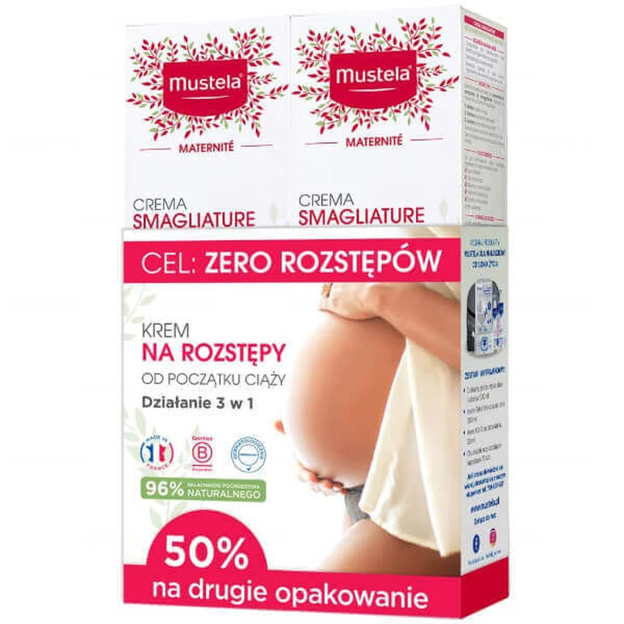 Набор Mustela Maternite, крем для пробора, 2 x 250 мл: цены и характеристики