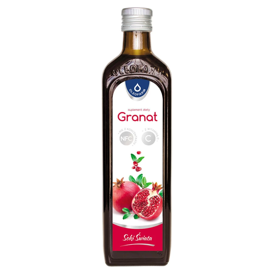 Oleofarm Juice wiata Pomegranate с витамином C, 490 мл: цены и характеристики