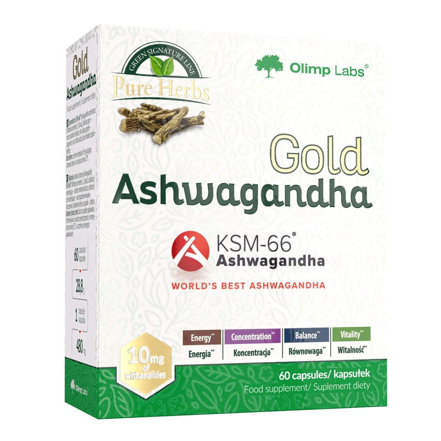 Olimp Gold Ashwagandha, 30 капсул ДЕФЕКТИРОВАННАЯ УПАКОВКА: цены и характеристики