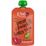 Ella's Kitchen BIO Детская ряженка, груша и персик 120 г