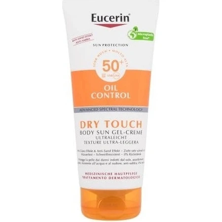 Eucerin SUN OIL CONTROL DRY TOUCH SPF 50+ 1×200 мл, солнцезащитный гель-крем: цены и характеристики