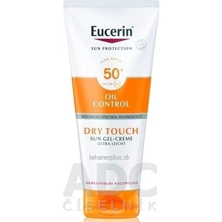 Eucerin SUN OIL CONTROL DRY TOUCH SPF 50+ 1×200 мл, солнцезащитный гель-крем: цены и характеристики