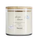 Nacomi Fragrances, соевый венок, аромат, Чистый лен, 450 г: цены и характеристики