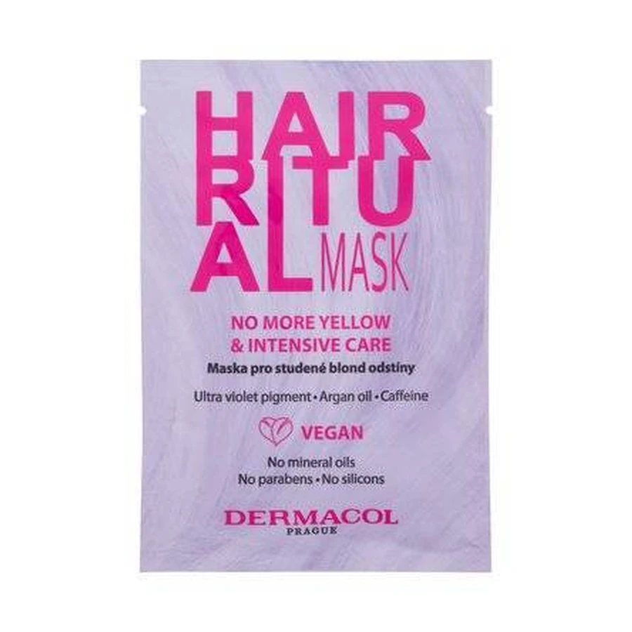 Dermacol HAIR RITUAL Маска для холодних русявих відтінків 1×15 мл, маска для волосся: ціни та характеристики