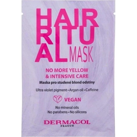 Dermacol HAIR RITUAL Маска для холодних русявих відтінків 1×15 мл, маска для волосся: ціни та характеристики