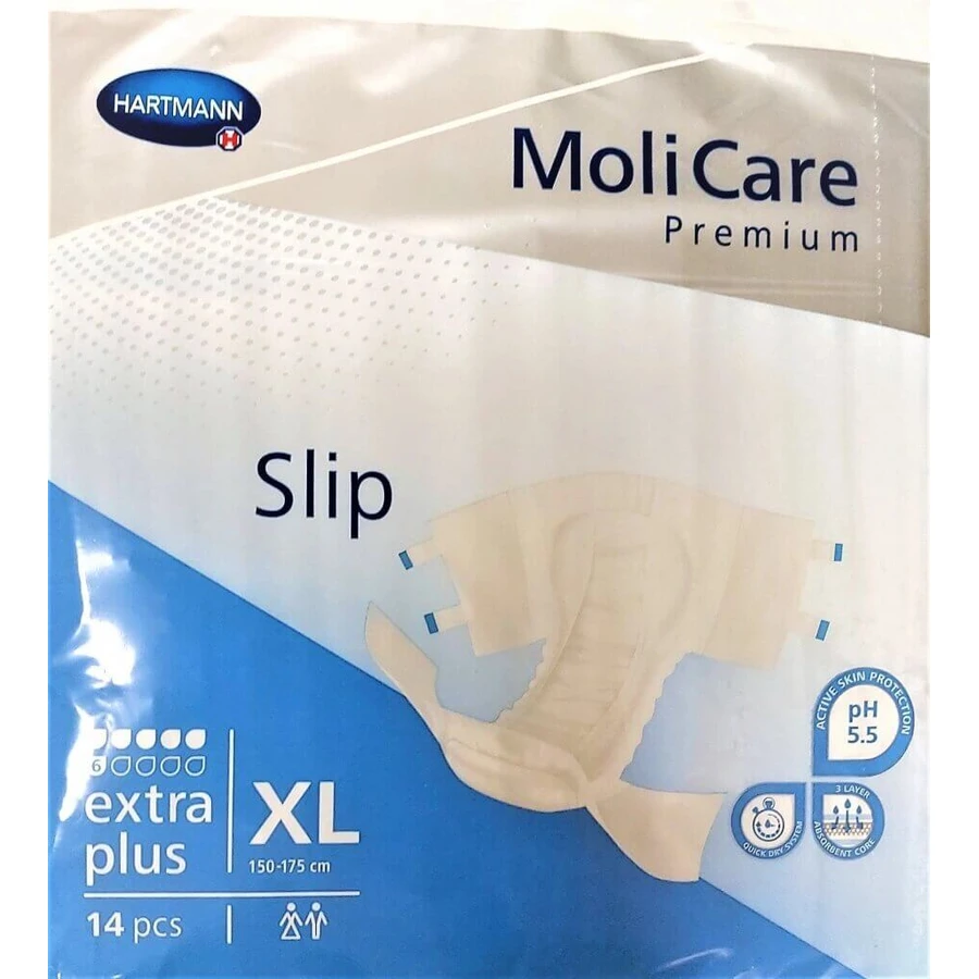 MoliCare Слип экстра плюс 6 кв. XL 1×14шт, трусы при недержании: цены и характеристики