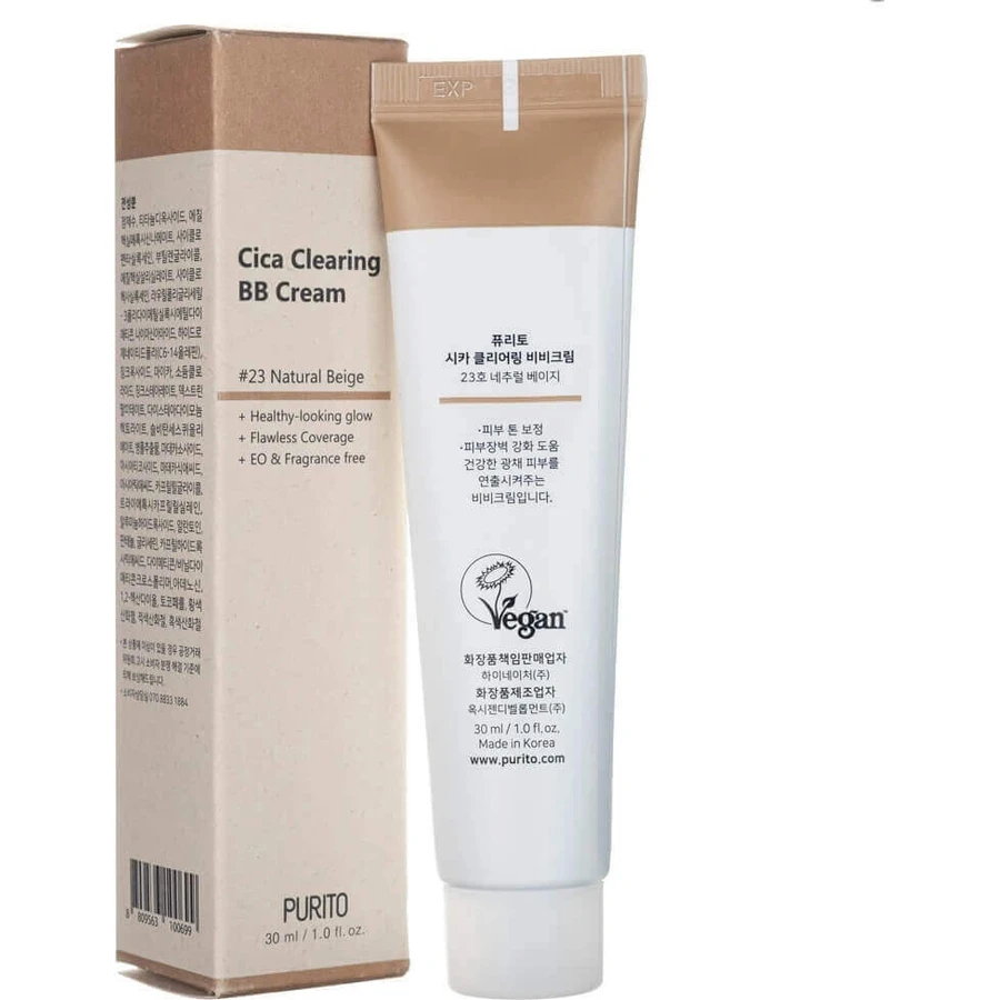 Purito Cica Clearing BB Cream No. 23 / Natural Beige / 30 ml 1×No. 23 / Natural Beige / 30 ml: цены и характеристики