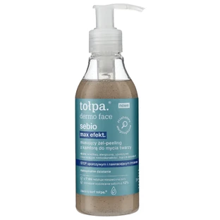 Topa Dermo Face, Sebio max effect, эль-пилинг для лица, 195 мл