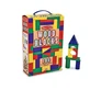 Кольорові дерев'яні кубики, 100 штук, від 3 років, Melissa & Doug