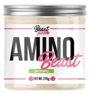 GymBeam BeastPink Amino Beast Зеленое яблоко 270 г
