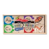 Дерев'яний пазл, англійська абетка, +4 роки, Melissa& Doug