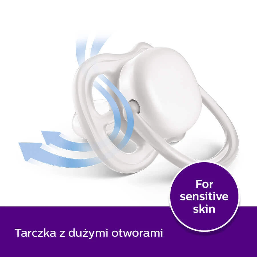 Пустушка Philips Avent Ultra Air girl SCF349/22,, силіконова, симетрична, для дівчинки, від 18 місяців, 2 шт.: ціни та характеристики