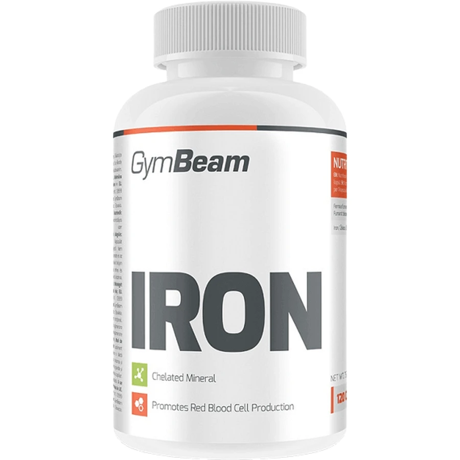 GymBeam Iron, без смаку 120 капсул: ціни та характеристики