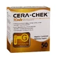 Тест-смужки Cera-Chek 1 Code для визначення рівня глюкози в крові, 50 шт.