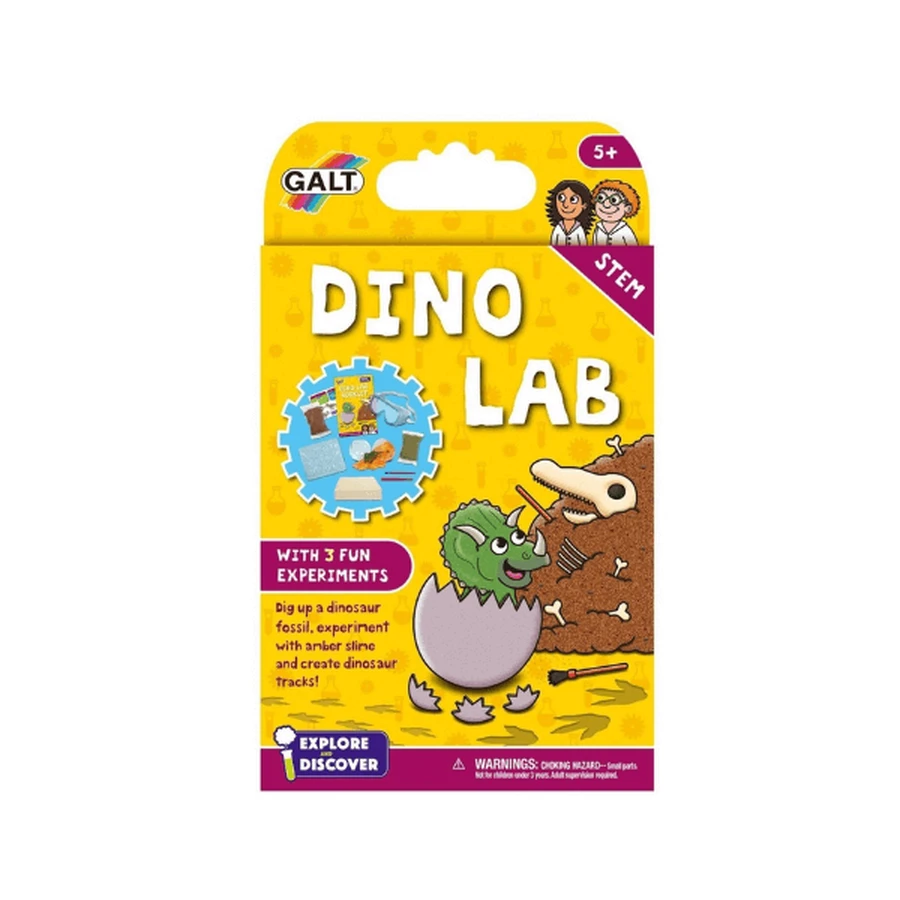 Набор для экспериментов Dino Lab, + 5 лет, Galt: цены и характеристики