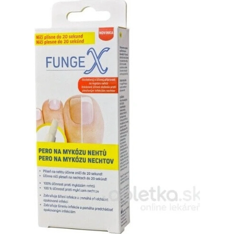 FungeX Nail mycosis pen 1×4 мл, препарат для лечения микоза ногтей: цены и характеристики