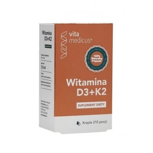 Витамин D3+K2 vita medicus капли 294 мл