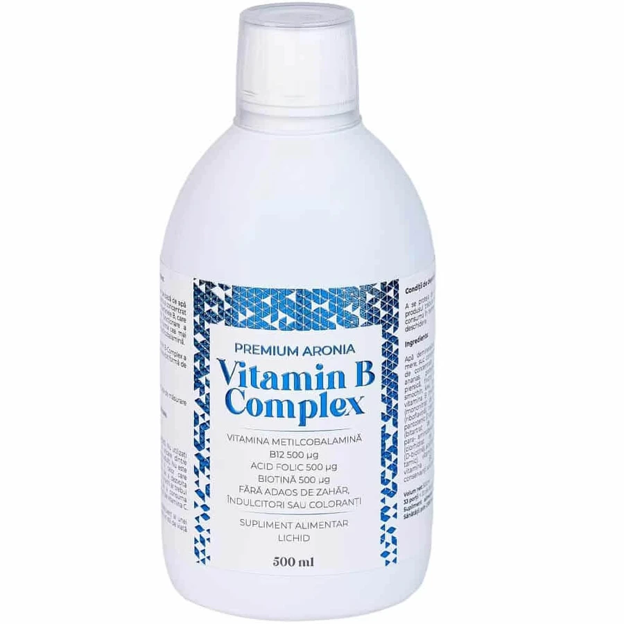 Premium Aronia Vitamin B Complex, 500 мл, Aronia Charlottenburg: цены и характеристики